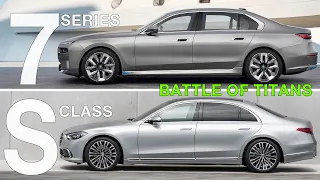 New 2023 BMW 7 Series (G70) vs 2021 Mercedes Benz S Class (V223) : Who designed better car?