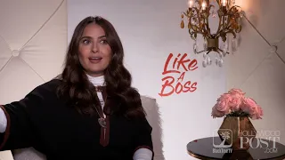 Salma Hayek sexy & smart Interview LIKE A BOSS