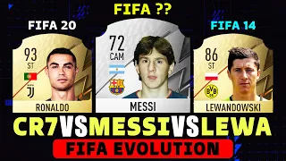 Ronaldo VS Messi VS Lewandowski FIFA EVOLUTION! 😱💔 FIFA 05 - FIFA 22 + PREDICTIONS