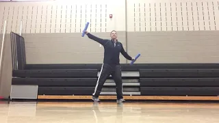 Rhythm Sticks Routine- Uptown Funk #PhysEd