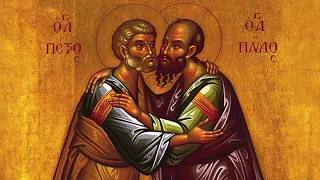 Doxastikon - Sts. Peter and Paul
