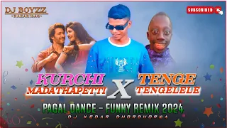 Funny Pagal Dance Mix 🤣Tengelele X Kurchi Madathapetti 🤩 Instagram Viral dialogue Dj Remix _Dj kedar