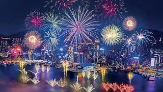 Hong Kong  New Year's Countdown and Fireworks Display | HONG KONG | Music Buzz