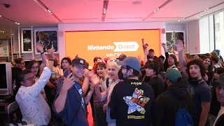 Nintendo Direct 6.21.2023 Live Reactions at Nintendo NY