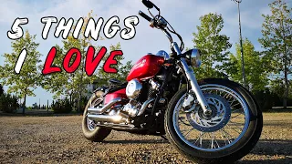 5 Things I LOVE About My Yamaha V Star XVS 650