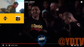 реакция иностранца KOTD - Oxxxymiron (RU) vs Dizaster (USA) | #WDVII