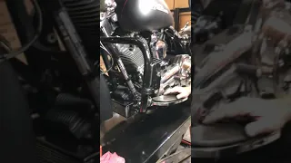 3.0 UltraCool Oil Cooler Below Regulator Mount Install on 2015 Harley-Davidson Street Glide