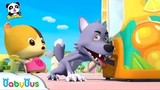 Big Wolf Drinking Coke | Children's Song | Animation | Cartoon | Baby Bus