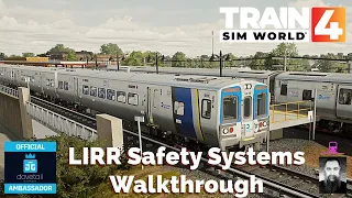 TSW Driving with ATC and ACSES Safety Systems Explained for LIRR Commuter Safety Systems Walkthrough