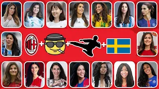 (FULL 89) Guess club and country of football players by WOMAN version ,Ronaldo, Messi, Neymar