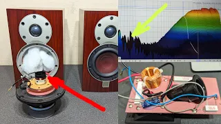 Ремонт акустики динаміків DALI Menuet апгрейд фільтра заміри параметрів обзор звучання