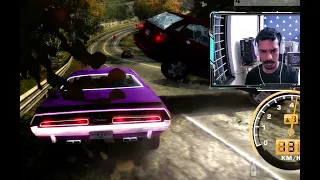 NFS MW 2005: Dodge Challenger Custom Race Sprint Hard Difficulty - No Commentary Playthrough