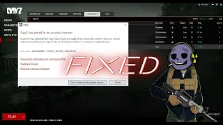 #dayz Status Access Violation Crash Fix How To Finally Get Back In The Server