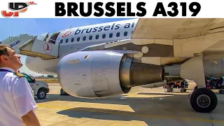 Brussels Airlines Airbus A319 Turkey to Brussels + Aircraft Walkaround