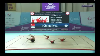 TÜRKİYE (TUR) - 2023 JUNIORS European Championships in Aerobic Gymnastics,  Group Qualifications