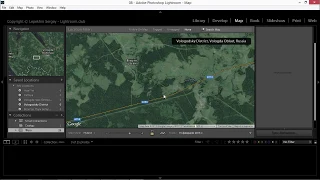 Модуль Map в Lightroom. Как пользоваться модулем Карты в лайтрум?