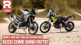 BMW F 900 GS and F 900 GS Adventure: here's what the new Bavarian mid-size enduros look like