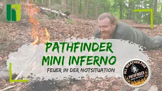 PATHFINDER MINI INFERNO - Der ultimatve wasserdichte Feuerstarter?🔥Rein in die #7vswild Flasche?