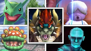 What Happens When GIGA BOWSER Fights ALL BOSSES In Super Smash Bros Brawl?