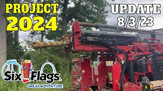 Six Flags Great Adventure Project 2024 Update 8/3/23