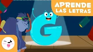 Aprende la letra "G" con el gorila Galileo - El abecedario