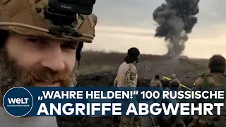 PUTINS KRIEG: Gnadenlose Gefechte im Osten! "Wir haben dort etwa 100 russische Angriffe abgewehrt"