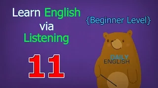 Learn English via Listening Beginner Level | Lesson 11 | Summer Vacation