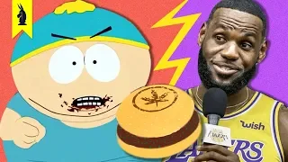 South Park vs. LeBron James and Fake Meat – Wisecrack Quick Take (Season 23 Episode 4)