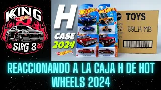 Reaccionando a los Hot Wheels de la caja H del 2024