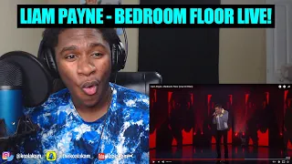 his HIGH NOTE was INSANE!! Liam Payne - Bedroom Floor (Live On Ellen) | REACTION