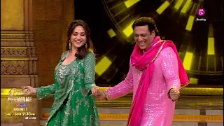 Govinda's Dance with Madhuri Dixit on Dance Deewane 4