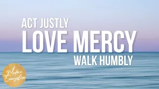Pat Barrett - Act Justly, Love Mercy, Walk Humbly (Lyrics)