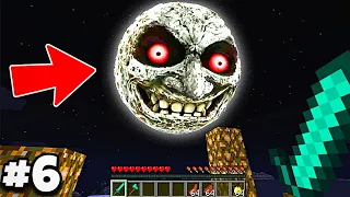 i Found Scary LUNAR MOON 😱 in Minecraft | ( Part-6 ) |