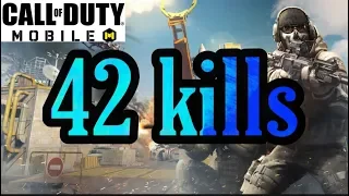 42 kills in multiplayer | call of duty mobile multiplayer | android gameplay