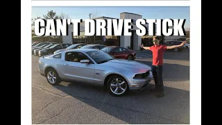 I Bought a Mustang! Only Problem Is.... I Can't Drive Stick!