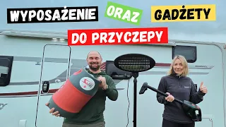 Wyposażenie oraz gadżety do przyczepy, bez których nasz karawaning się nigdzie nie rusza.