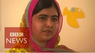 Malala: 'I promised to help people' - BBC News