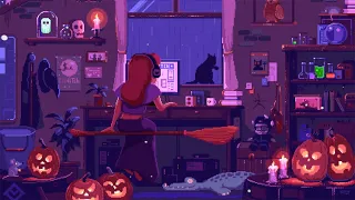 Spooky Halloween | Lofi Chillhop 🍂☕️ Autumn Music/Vintage Fall Vibes • lofi to study/sleep to