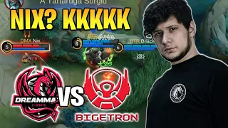 Lunna dando Aulas de Suporte pro Nix | DREAMMAX vs BIGETRON - Mobile Legends