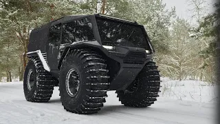 Awesome amphibious all-terrain vehicles