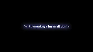 dari banyaknya insan di dunia (akhir tak bahagia) misellia ikwan✨ || story wa 30 detik