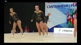 CZECH REPUBLIC (CZE) - FINALS 2024 AEROBICS WORLD CUP, CANTANHEDE - GROUP Finals GR