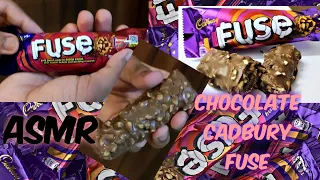 Cadbury Fuse chocolate ASMR unboxing | salty chocolate #chocolate #asmr #cadbury #chocolatelovers