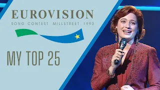 Eurovision 1993 | My Top 25 Ranking