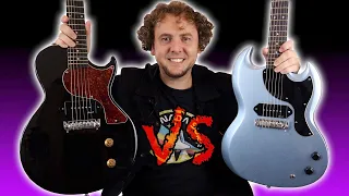 Harley Benton SC Junior vs DC-60 Junior | Which is the best affordable P90 guitar under €200?