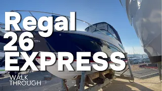 Regal 26 Express Walkthrough Video