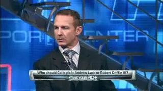 NFL: Merril Hoge compares QB standouts Luck and RG3.