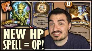 THAT’S WHY YOU CHANGE HERO POWER! - Hearthstone Battlegrounds