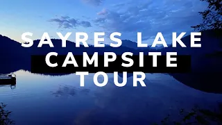 Sayres Lake campground tour Mission BC Canada