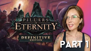 Pillars of Eternity Pt. 1 New player, brought my fists to the fight